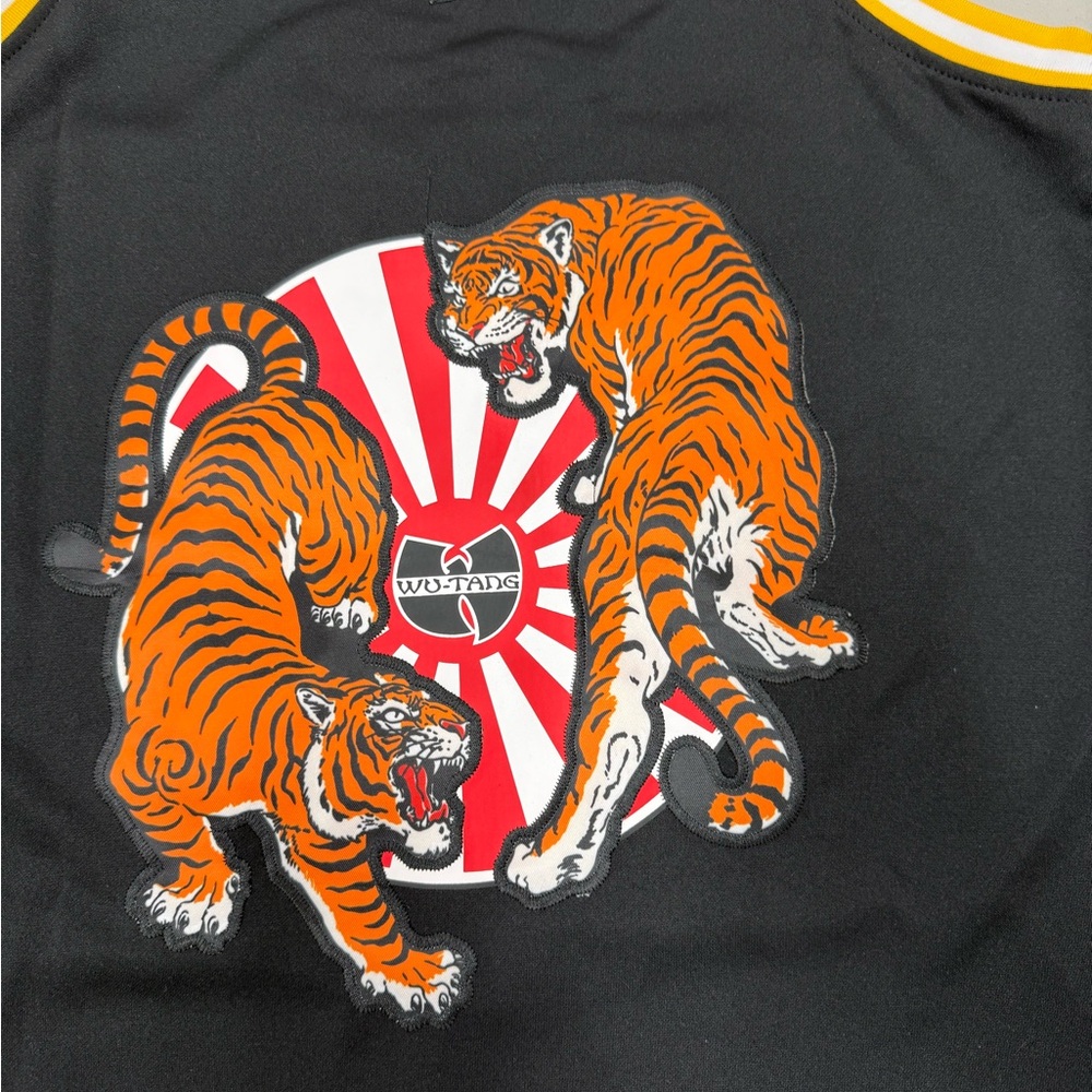 Wu-Tang Clan CREAM Tiger Jersey Tank Top Streetwear M–L - Picture 6 of 6